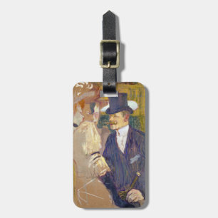 Toulouse-Lautrec - De Engelsman van de Rouge Bagagelabel