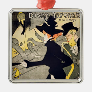 Toulouse-Lautrec - Divan Japonais Metalen Ornament