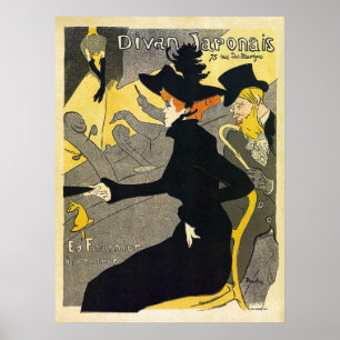 Toulouse Lautrec: Divan Japonais Poster