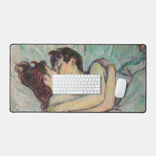 Toulouse-Lautrec - En Lit, Baiser (Clavier et souris)
