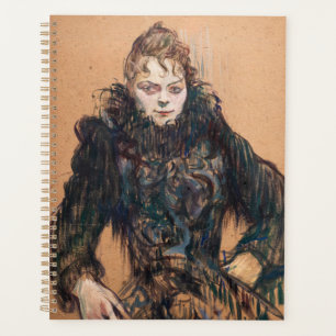 Toulouse-Lautrec - Femme au boa noir