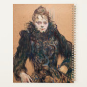 Toulouse-Lautrec - Femme avec un Boa Noir (Dos)