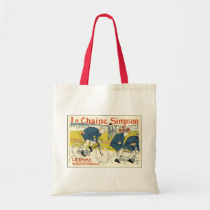 Toulouse-Lautrec - fietskunst Tote Bag