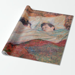 Toulouse-Lautrec - Het Bed Cadeaupapier