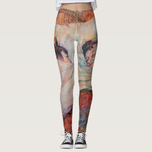 Toulouse-Lautrec - Het Bed Leggings