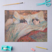 Toulouse-Lautrec - Het Bed Tissuepapier (Craft)