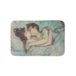 Toulouse-Lautrec - in Bed, de kus Badmat