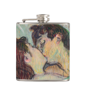 Toulouse-Lautrec - In Bed, The Kiss Heupfles