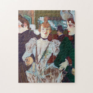 Toulouse-Lautrec - La Goulue Aankomst bij de Rouge Legpuzzel