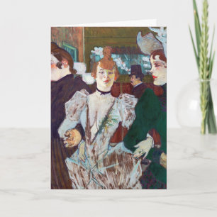 Toulouse-Lautrec - La Goulue bij de Rouge Kaart