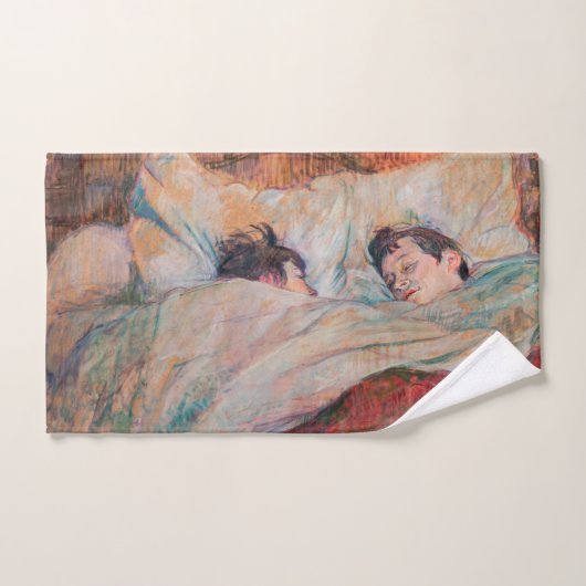 Toulouse-Lautrec - Le Lit (Serviette à main)
