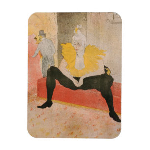 Toulouse-Lautrec - Mademoiselle Cha-u-kao Seated Magneet