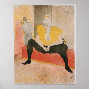 Toulouse-Lautrec - Mademoiselle Cha-u-kao Seated Poster