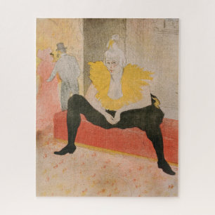 Toulouse-Lautrec - Mademoiselle Cha-u-kao Zittend Legpuzzel