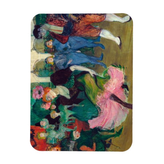 Toulouse-Lautrec - Marcelle Lender, Danser Bolero Magneet (Verticaal)