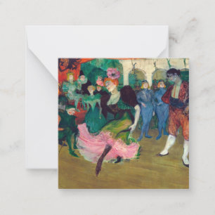 Toulouse-Lautrec - Marcelle Lender, Danser Bolero Notitiekaartje