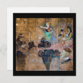 Toulouse-Lautrec - Moorish Dance / The Almehs Kaart (Voorkant / Achterkant)