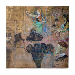Toulouse-Lautrec - Moorish Dance / The Almehs Tegeltje
