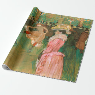 Toulouse-Lautrec - Op de Rouge, de Dance Cadeaupapier