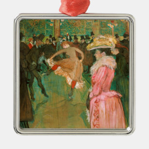 Toulouse-Lautrec - Op de Rouge, de Dance Metalen Ornament
