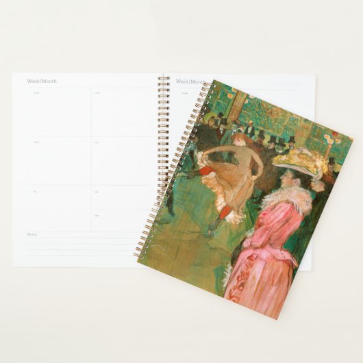 Toulouse-Lautrec - Op de Rouge, de Dance Planner (Display)