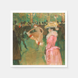 Toulouse-Lautrec - Op de Rouge, de Dance Servet