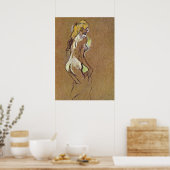 TOULOUSE LAUTREC POSTER (Keuken)