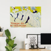 Toulouse Lautrec Poster Art (Thuiskantoor)