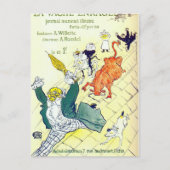 Toulouse Lautrec Poster Art Briefkaart (Voorkant)