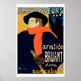 Toulouse-Lautrec | Poster de cabaret emblématique