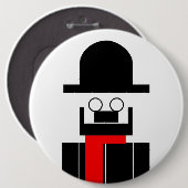 Toulouse-Lautrec Ronde Button 6,0 Cm (Voorkant /achterkant)