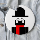 Toulouse-Lautrec Ronde Button 6,0 Cm (In situ)