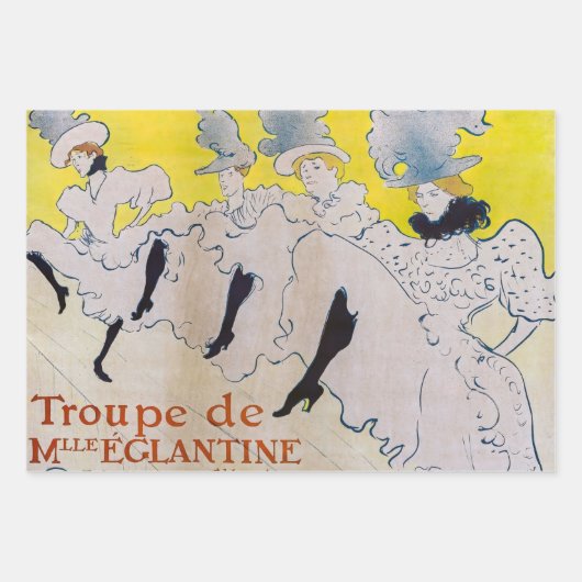Toulouse-Lautrec - Selectie Meesterwerken Inpakpapier Vel (Voorkant 2)