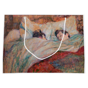 Toulouse-Lautrec - The Bed Groot Cadeauzakje