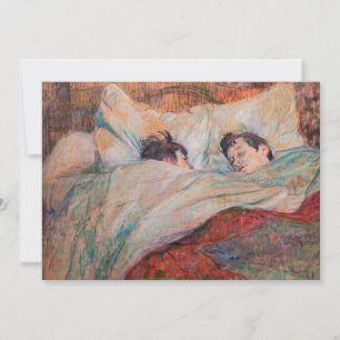 Toulouse-Lautrec - The Bed Kaart