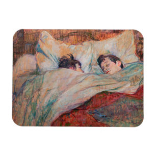 Toulouse-Lautrec - The Bed Magneet