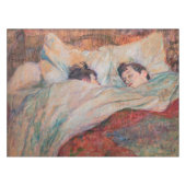 Toulouse-Lautrec - The Bed Tafelkleed (Voorkant (Horizontaal))