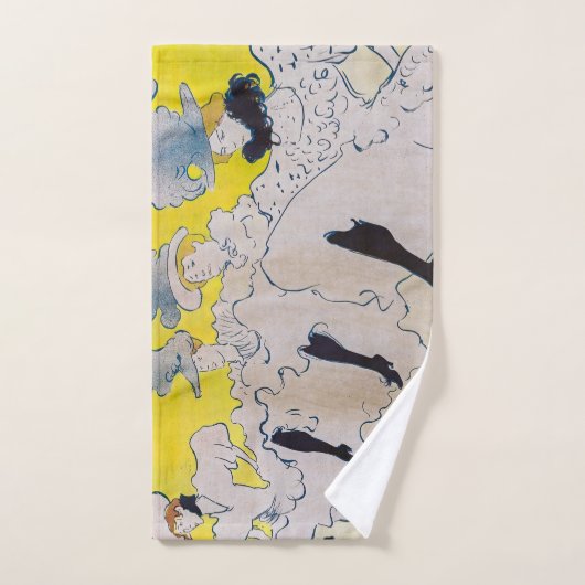 Toulouse-Lautrec - Troupe de Mlle Eglantine Bad Handdoek (Handdoek)