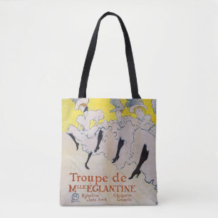 Toulouse-Lautrec - Troupe de Mlle Eglantine Draagtas