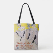 Toulouse-Lautrec - Troupe de Mlle Eglantine Draagtas (Achterkant)