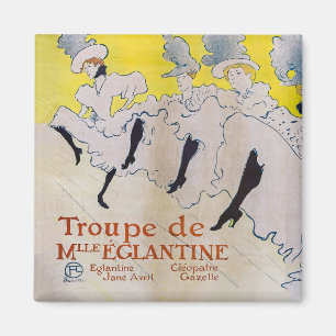 Toulouse-Lautrec - Troupe de Mlle Eglantine Magneet