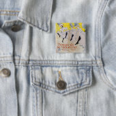 Toulouse-Lautrec - Troupe de Mlle Eglantine Vierkante Button 5,1 Cm (In situ)