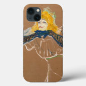 Toulouse-Lautrec - Yvette Guilbert Singing Case-Mate iPhone Case (Achterkant)