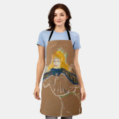 Toulouse-Lautrec - Yvette Guilbert Singing Schort (Gedragen)