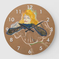 Toulouse-Lautrec - Yvette Guilbert zingend