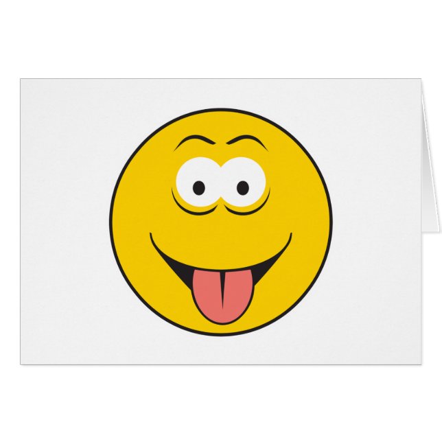 Tounge Out Face (Voorkant Horizontaal)