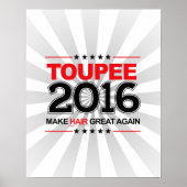 TOUPEE 2016 - Maak haar weer geweldig Poster (Voorkant)