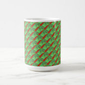 "Tour #1 Carrelée" Conception abstraite Mug (Centre)