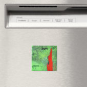 "Tour #1" Magnet Abstrait pour lave-vaisselle (In Situ (Lave-vaisselle))