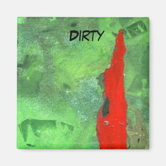 "Tour #1" Magnet Abstrait pour lave-vaisselle (Devant)